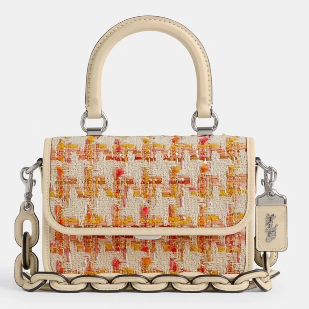 Coach Rogue Top Handle Cashin Tweed NWT CP156